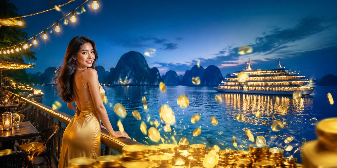 Vịnh Hạ Long với bối cảnh casino và cá cược thể thao mang không khí kỳ nghỉ