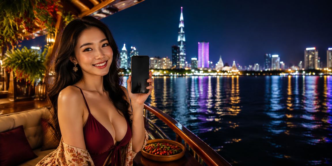 Người dùng tại TP. Hồ Chí Minh sử dụng điện thoại di động để truy cập casino trực tuyến bên tách cà phê